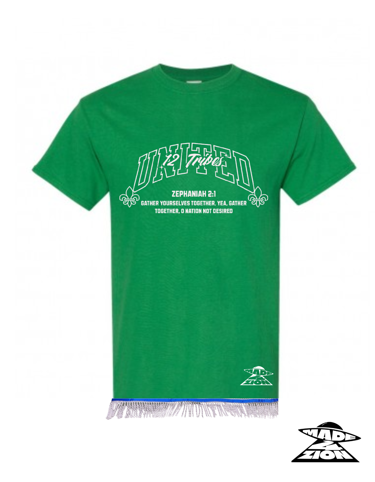 12 TRIBES UNITED - GREEN T-SHIRT
