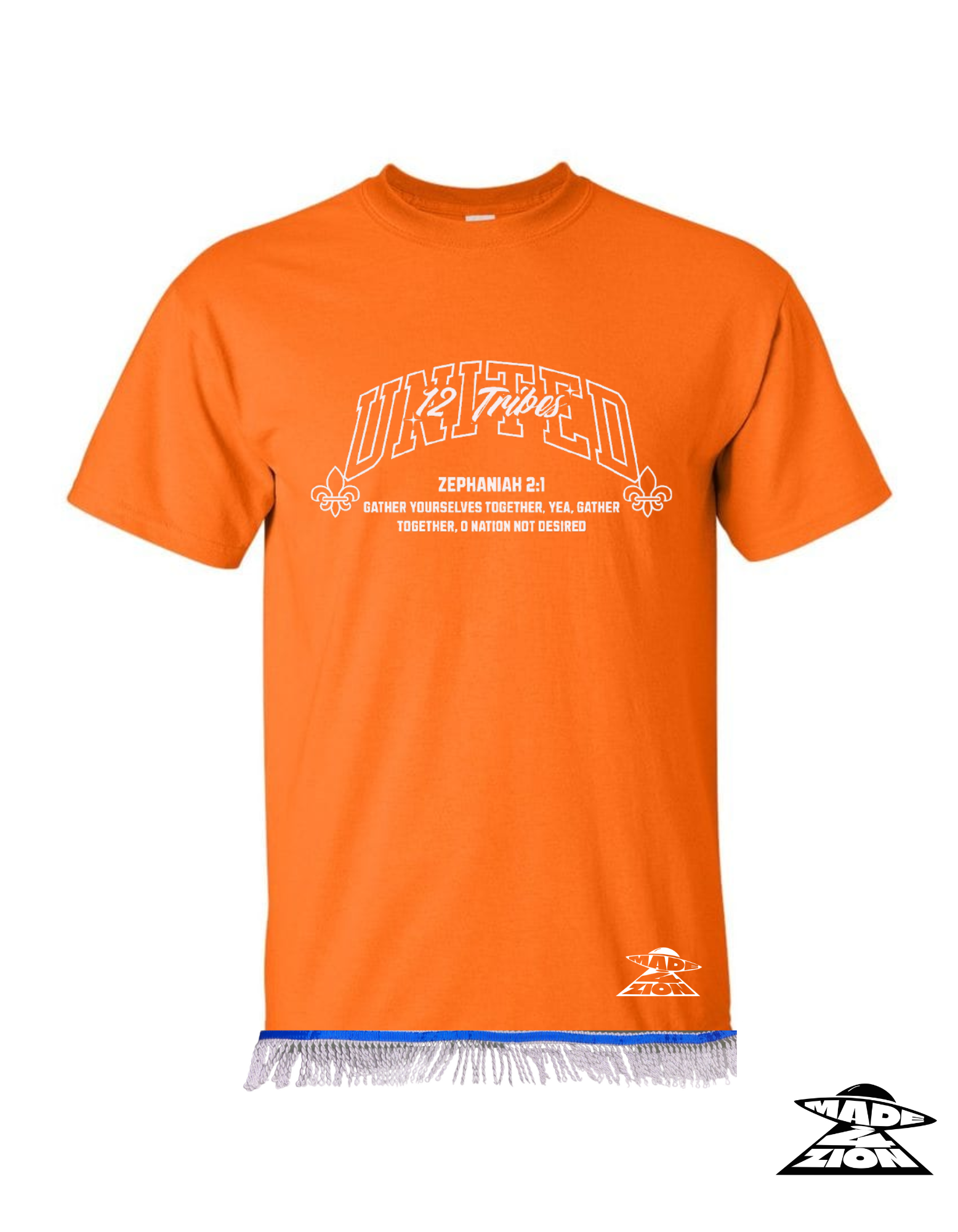 12 TRIBES UNITED - ORANGE T-SHIRT