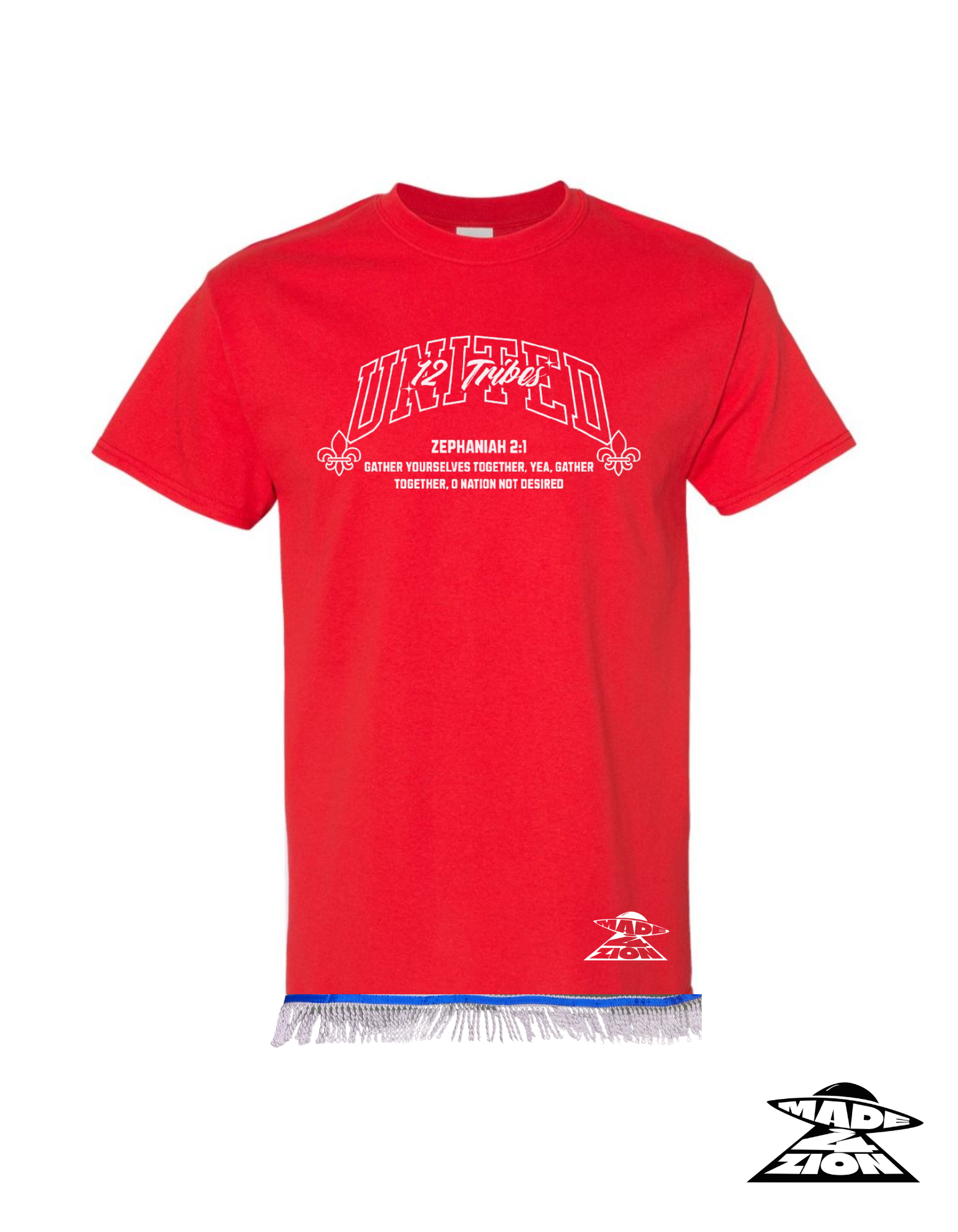 12 TRIBES UNITED - RED T-SHIRT